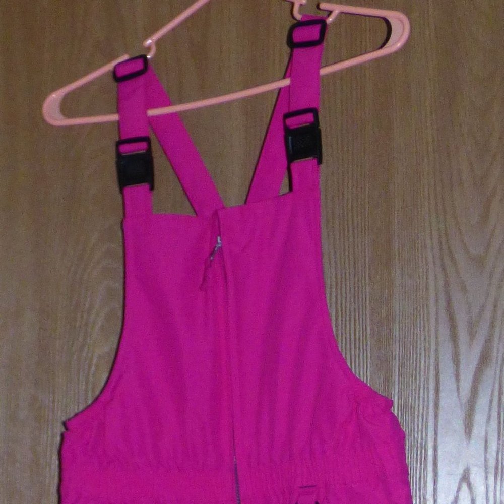 Girls Lands' End Squall Snow/Ski Bibs size 16